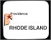 Mouse Pad with map, rhode, united