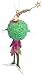 Department 56 Krinkles Kissing Ball Man Mini Christmas Ornament #37878