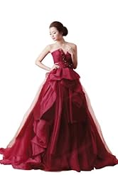 Plus Size Chiffon/Taffeta/Tulle Beaded Crystal Crystals Applique Lace Wedding Dress 