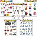Kindergarten Basic Skills Learning Chart Combo Pack