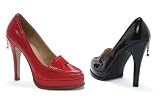 All Sexy Shoes - PH451-Stevie - Amazing Loafer with a 4 1/2 Inch Heel.