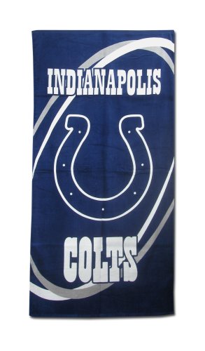 Indianapolis Colts Fiber Reactive Pool/Beach/Bath Towel (Team Color)