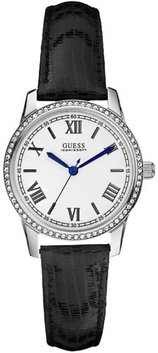 GUESS Black Patent Leather Ladies Watch U10651L1