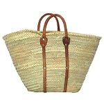 Moroccan Straw Summer Beach / Shopper / Tote