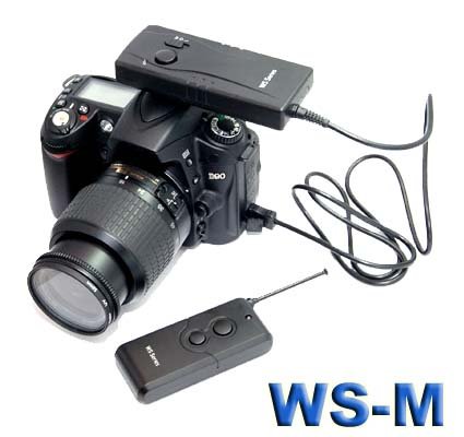 GSI Super Quality Professional RF Wireless Shutter Release Kit, Up To 300 Feet Distance - Fits Nikon D90 And D5000 Cameras - Compatible With The Nikon MC-DC2
