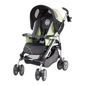 Peg Perego P3 Light Weight One Hand Fold Stroller in Mint