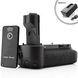 Deluxe High-Performance PRO Battery Grip and Compact Replacement BG-E2N Battery Charger for Canon EOS 20D , 30D , 40D , 50D