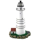 Moonrays 92003 Solar Powered Boston Lighthouse Replica Garden Accent