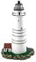 Moonrays 92003 Solar Powered Boston Lighthouse Replica Garden Accent