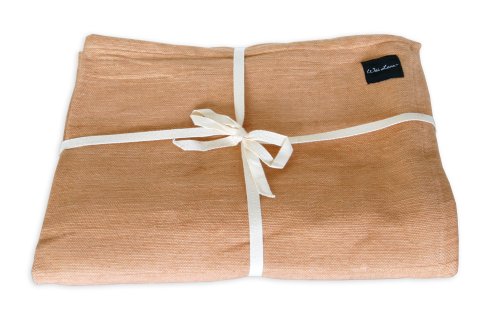 Wai Lana Cozy Cotton Yoga Blanket, Tan