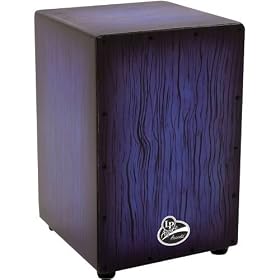 Latin Percussion Aspire Accents Cajon, Blue
