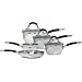 Ready Steady Cook - Bistro - 5 Piece Cookware Set - Stainless Steel