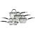 Ready Steady Cook - Bistro - 5 Piece Cookware Set - Stainless Steel