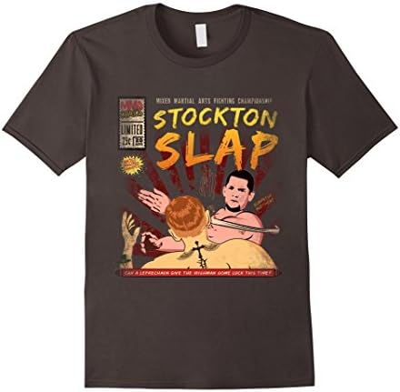 Men's Stockton Slap MMA T shirt XL Asphalt