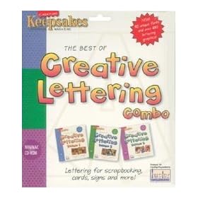 Creative Lettering Combo Software-Win/Mac CD Rom