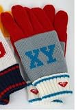 ROXYアメカジ風POPカラー手袋 CRGV351 ZOE レッド/ROXY小物・レディースウェアの画像