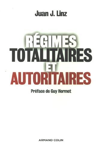 Régimes totalitaires et autoritaires
