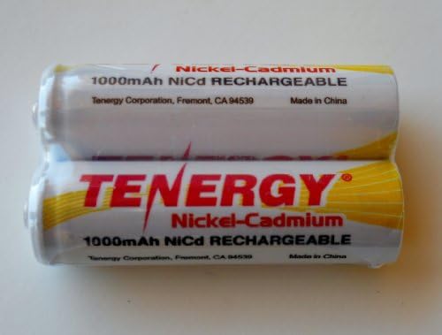 16 Pack Tenergy AA NiCd 1000 mAh 1.2 V Rechargeable Batteries for Solar, etc