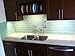 CNK Tile Surf Green Glass Subway Tile - 3