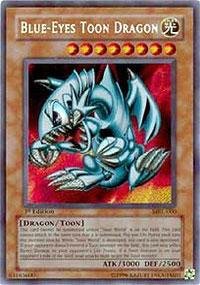 Yu-Gi-Oh! - Blue-Eyes Toon Dragon (MRL-000) - Magic Ruler - 1st Edition - Secret Rare