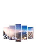 Wall Decor Fotocuadro 5 Piezas Pirámide Heavyclouds