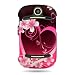 WIRELESS CENTRAL Brand Hard Snap-on Shield With HEART LOVE PINK FLOWER Design Faceplate Cover Sleeve Case for PANTECH P6010 PURSUIT 2 II (AT&T) with PRY Removal Tool Case [WCF85]