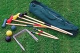 MANUFACTURED FOR GOOD IDEAS GOOD IDEAS CROQUET SET (309) - Enjoy real english croquet in your garden! REDUCED TO CLEAR.