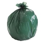 Stout® EcoDegradable Bags, Extra Heavy Duty, 33 Gallon, 1.1mil, 33 x 40, Green, 40/ctn