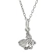 Sterling Silver Childrens Goldfish Necklace
