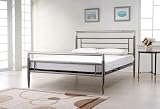 Serene Pluto 5ft King size Metal Bed