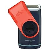 Braun Mobile Shave Battery Operated Red Model M60R