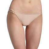 Vanity Fair Women's My Favorite Pants Illumination String Bikini, Rose Beige, Size 8