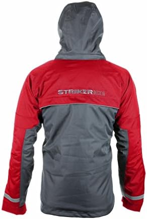 Striker Ice Hardwater Jacket, Red, Small