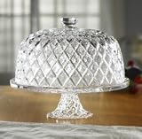 Fifth Avenue Crystal 'Muirfield' Faceted Crystal 11-1/2-Inch D
