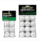 Practice Golf Balls with Holes (6 Pack) by Unique Sports