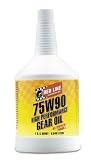 Red Line 75W90 Synthetic Gear Oil - 1 Quart, Pack of 12