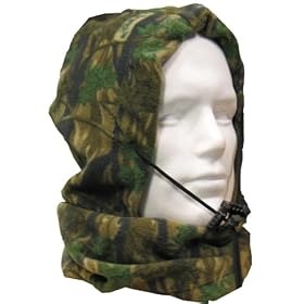 camo fishing, shooting, outdoors, snood / scarf