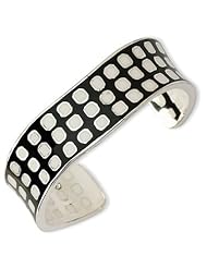 Sterling Silver Resin Cuff Bracelet