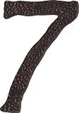 Atlas Homewares HN7L-O 5.5x4-inch Lg Hammered #7, Aged Bronze