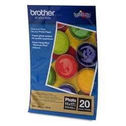Brother Innobella Ledger-size Glossy Photo Paper, 20 sheets (BP71GLGR)