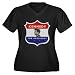 John Fitzgerald Kennedy Women's Plus Size V-Neck D