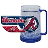 Atlanta Braves Crystal Freezer Mug