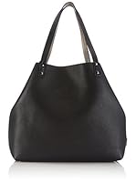Fornarina Bolso asa de mano Elle (Negro / Bronce)