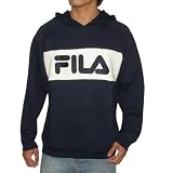 Mens FILA Pullover Hoodie Sweatshirt Jacket