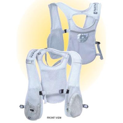 Nathan HPL #028 Lightweight Race Vest With Back Pocket (Light Grey)