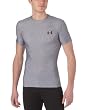 Under Armour Herren T-Shirt HG Compression Full, wei�, M