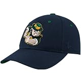 Notre Dame Hats : Zephyr Notre Dame Navy Blue Leprechaun Fitted Hat