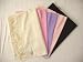 Wholesale Lot of 5 Cashmere Shawls, Hand-pulled-thread pattern, 5 Solid Colors now 70% Retail Margin