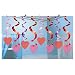 Valentines Day Ceiling Decorations | Candy Hearts Hanging Decoration