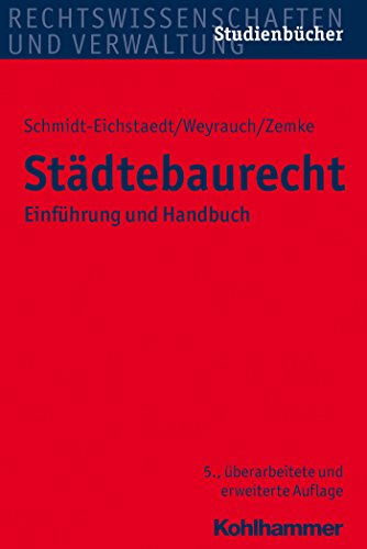 Städtebaurecht: Einführung und Handbuch (Studienbücher Rechtswissenschaft) (German Edition)